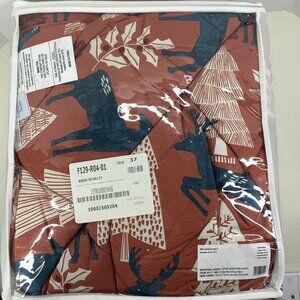 New Company Cotton™ LoftAIRE™ Down Alternative Holiday Throw-Reindeer